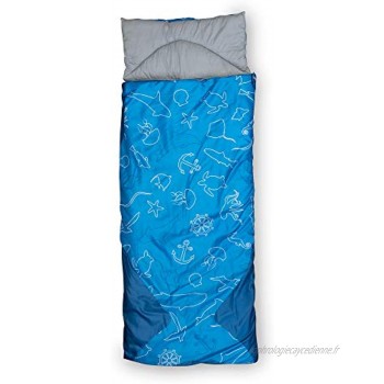 Sac de couchage pour enfant Dream Sailor Baby & Mer Edition : sac de couchage pour enfant avec coussin et fonction sac à dos