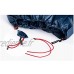 Sacs de Couchage Sac de Couchage rectangulaire imperméable Adulte pour la randonnée en Camping en Plein air Bleu Marine Kaki Léger et Chaud Color : Navy Blue Taille : 570g