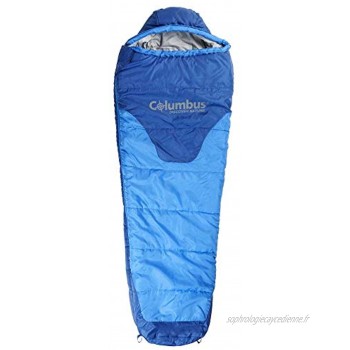 COLUMBUS Sac de Couchage Enfant Aneto 300 Duvet Enfant Sac de Compression Junior Voyage Sleeping Bag Camping Vacances
