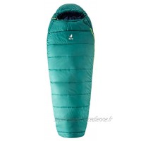 deuter StarlightPro Sac de couchage Mixte Enfant Vert alpin Bleu marine alpinegreen-navy Taille unique