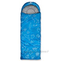 outdoorer Dream Express Sac de couchage pour enfant avec doublure en coton