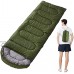 Sac de couchage de camping ultraléger en duvet imperméable avec sac de compression pour adulte