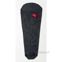 Cocoon Expedition MummyLiner - ripstop silk medium noir sac de couchage léger