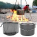 TANKE Pot de Camping Pot Suspendu Pot de Camping Pot Simple pour Le Camping en Plein air Randonnée Cuisine