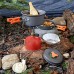 willkey 13pcs Batterie de Cuisine Camping en Aluminium Poêles et casseroles de Camping Voyager Randonnée Pique-Nique BBQ