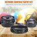 HAHFKJ Pique-Nique Camping Cookware Ultra-Light Portable Eau extérieure Bouilloire Pan Pot Voyage Aluminium Kits de Cuisson Ustensiles Randonnée Pique-Nique Color : B