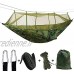 ele ELEOPTION 3in1 Camping hamac avec moustiquaire zippée et bâche capacité de Charge de 300 kg hamacs bâche Respirante à séchage Rapide pour Le Camping la randonnée