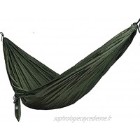 Hamacs De Camping Portables Simples De Parachute en Nylon Léger pour Voyage De Randonnée Plage Color : Green A Size : 300kg