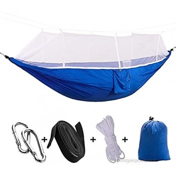 QUETW Hamac de camping portable ultraléger en nylon avec 2 sangles de suspension pour randonnée voyage sac à dos en coton couleur : K