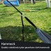 ZHZHUANG Hamac portable léger en nylon parachute avec sangles d'arbre pour randonnée camping voyage plage jardin équipement de camping en plein air 12