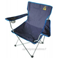 Best Camp Koala Chaise de Camping Pliante Mixte Adulte Bleu foncé 83 x 48 x 80 cm
