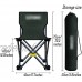 Camping Chaise Pliante Chaise Pliante en Tissu Oxford pour Dessiner Chaise Légère en Fer pour Balcon Peut Supporter Jusqu'à 330 Livres Color : Green Size : 72 * 15 * 15cm