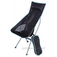 Chaise de Camping Chaise de Camping Portable Chaise de pêche Pliante Chaise d'extérieur Portable légère capacité maximale 120 kg avec Sac de Transport pour activités de Plein air Camping,