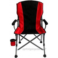 Chaise de Camping Chaise de Camping Portable Chaises Longues de Camping pour Les Sports Pique-Nique Plage randonnée pêche Tissu Oxford épais 600D Durable Cadre en Alliage d'aluminium robu