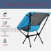 Chaise de Camping Chaise de pêche Portable en Plein air ultralégère chaises Pliantes avec Poches latérales Compressible Chaise de Camping Pliante pour Le Camping la randonnée la randonnée
