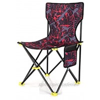 Chaise de Camping Pliante Chaise de Camping Super Portable avec Chaise Pliante réglable Portable et Lourde adaptée à la Chaise de Pique-Nique de randonnée en Plein