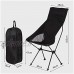 Chaise de camping pliante chaises de pêche au dos portatif chaise de camping compacte pliante avec sac de rangement chaise de camping pour camping en plein air randonnée pêche pique-nique UN B