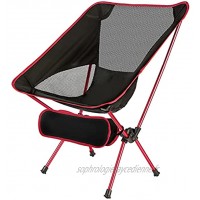 Chaise de camping portable compacte ultralégère pliable très résistante 150 kg petite chaise de randonnée avec sac de transport pour la pêche la randonnée la plage