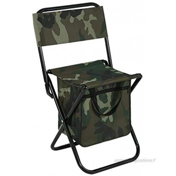 Chaise Pliante Chaise de pêche de Camping en Plein air Pliable Siège de Transport Pratique avec Sac de Rangement pour Une Chaise de Camp Une Chaise de pêche ou Tout Autre Type de siège Portable