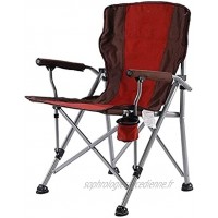 Chaise pliante chaise extérieure portable Hiker Plage de la plage Camping Camping Esquisse de loisirs