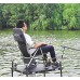 Chaises de pêche Extra Larges Pliantes avec Pieds Extensibles Chaise de Plage Plate et Robuste Portable pour Les Vacances et Les Loisirs