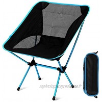 Diealles Shine Chaise de Camping Pliante Portable Chaise de Pêche Compact Ultra-légère avec Sac de Transport pour Randonnée Barbecue