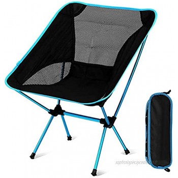 Diealles Shine Chaise de Camping Pliante Portable Chaise de Pêche Compact Ultra-légère avec Sac de Transport pour Randonnée Barbecue