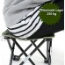 EKKONG Ultraléger Chaise Pliante Portable pour Camping Pêche Randonnée Pique-Nique