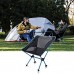 EXTSUD Chaise de Camping Pliante Portable Chaise de Pêche Compact Ultra-légère avec Sac de Transport pour Randonnée Barbecue Pique-Nique Plage Plein air Max Charge 150 kg