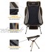 KingCamp Portable XL Camping Chaise à Dossier Haut Dossier réglable Siège de Camping Durable et Confortable avec Repose-Pieds Tabouret