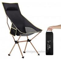 Naturehike Chaise pliante ultralégère réglable en hauteur avec dossier chaise de camping d'extérieur avec sac de transport pour la pêche la randonnée les voyages