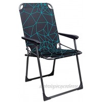 Portal Outdoors Fusina Chaise de Camping Pliante Unisexe Bleu Taille Unique