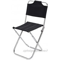Winkey Chaise de Camping Extérieur Pliante Légère Portable Confortable Chaise Pliante pour Camping Randonnée Plage Pêche Barbecue Pique-Nique