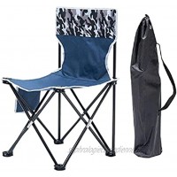 xiaowang Chaises de camping pliantes avec sac de rangement peut contenir jusqu'à 150 kg équipement de pêche pliable pour la pêche les fêtes les voyages et les barbecues