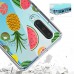 Oihxse Clair Case pour Huawei P20 Coque Ultra Mince Transparent Souple TPU Gel Silicone Protecteur Housse Mignon Motif Dessin Anti-Choc Étui Bumper Cover A4