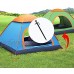 WJUAN 4 Pièces Clous de Tente Piquets de Tente Robustes avec Accessoires de Fixation Mesurent 21 cm de Long Adaptés au Camping au Pique- Nique à la Survie en Plein Air Noir