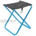 Harilla Portable Tabouret de Camping en Plein air Chaise Pliante Slacker Chaise pour Camping Sac à Dos randonnée pêche Voyage Jardin Barbecue avec Sac de Bleu