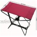 Homecall Tabouret de camping pliable Rouge