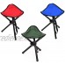 Tabouret de camping alpinisme à trois pieds banc de camping chaise de pêche portable pour camping