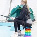 Tabouret de Camping Rétractable | Tabouret Pliant Portable Chaise de Pêche Légère Chaise en Plastique pour BBQ Intérieur Activités Plein Air Maxi Charge 150KG