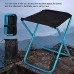 Zhat Tabouret Pliant Tabouret extérieur Portable léger pour Voyager pour pêche pour randonnée pour Le Camping pour Le Pique-NiqueBleu