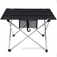 Convient pour le plein air et le camping Table de camping extérieure portable haut de gamme table en aluminium ultra-élevée barbecue table de pique-nique plate-forme de randonnée pêche ultra-lig