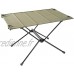 DSFSAEG Table de camping pliante en aluminium portable légère pour jardin plage fête pique-nique barbecue