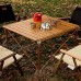 DXIN Table Pliante Camping Table De Jardin Aluminium Table Pique Nique Portable Table De Rivetage De Plage Peut Supporter 50 Kg Convient Au Camping Pique Nique Fête Pêche Voyage