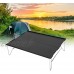 FOLOSAFENAR Table Pliante de Camping en Alliage d'aluminium Amovible avec Surface Lisse Ferme Durable et Longue durée de Vie