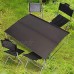 HERCHR Table Camping Pliante en Aluminium Petite Table Pliante pour Picnic Plage randonnée 35 x 25 x 11cm