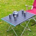 MARMODAY Petite table de camping pliante avec plateau de transport portable support blanc robuste et stable