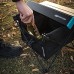 MARMODAY Petite table de camping pliante portable avec sac de rangement Noir
