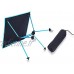 MARMODAY Petite table de camping portable pour randonnée voyage cuisine plage randonnée noir