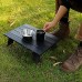 SANGSHI Mini table pliante portable de camping Support de table pliable pour la randonnée le pique-nique facile à transporter pliable